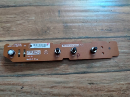 แผงวงจรควบคุม
Control Panel Assy For Epson L3110 Printer (2188779)
